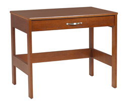 Beachcomber Open Leg Study Desk w\/Pencil Drawer, 42"W